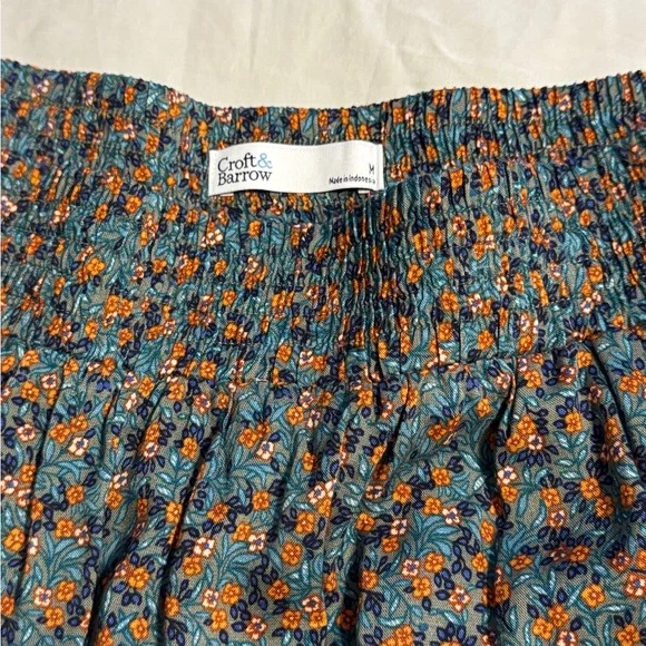 Croft & Barrow Cute Floral Skirt - Picture 2 of 7